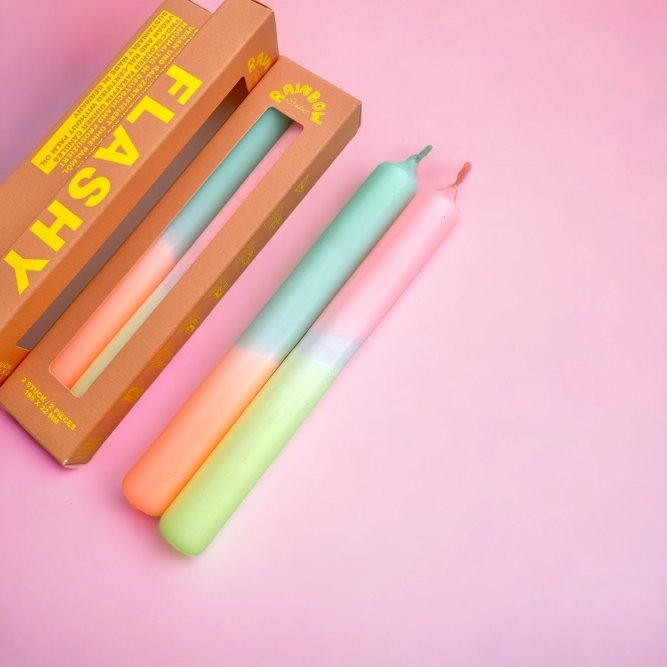 Bougies Rainbow Studio 'Flashy' | PINK STORIES