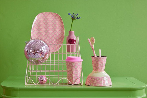 Médium boule à facettes disco Rose | RICE