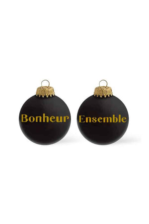Boule de Noël 'Bonheur Ensemble' | BAUBELS