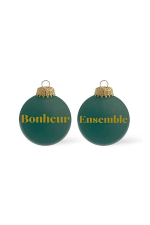 Boule de Noël 'Bonheur Ensemble' | BAUBELS