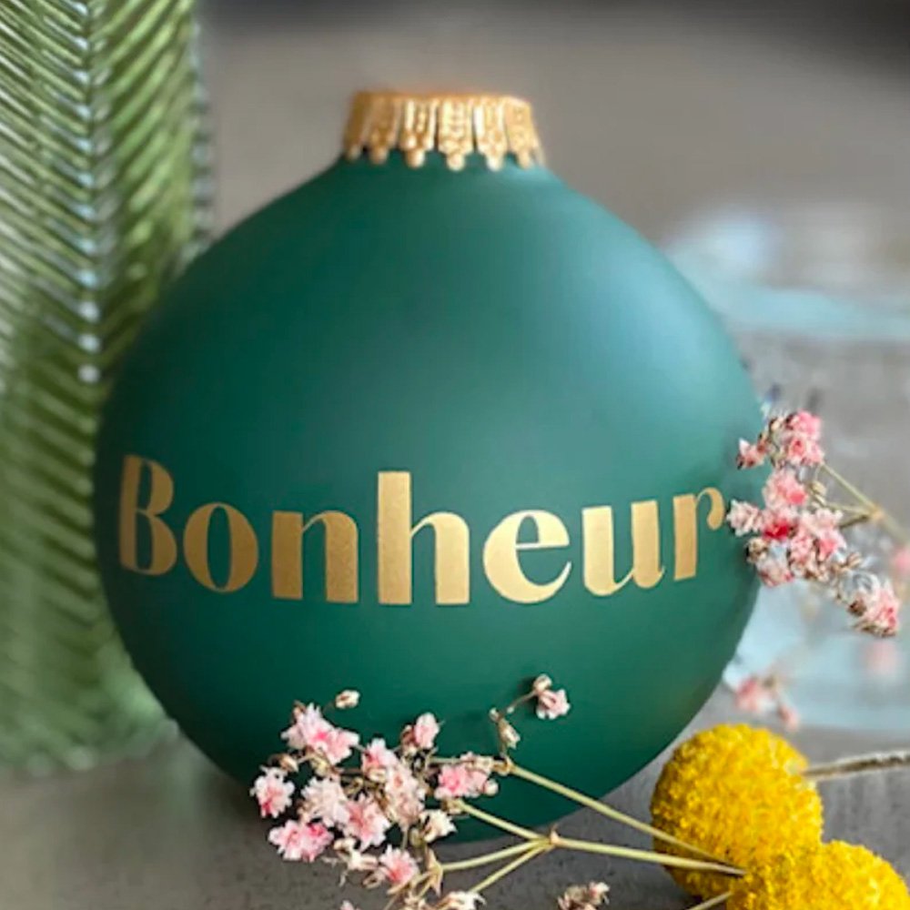 Boule de Noël 'Bonheur Ensemble' | BAUBELS