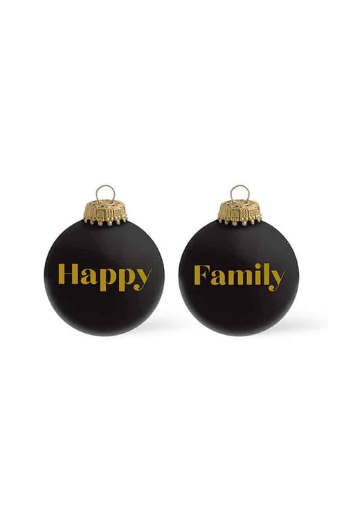 Boule de Noël 'Happy Family' | BAUBELS