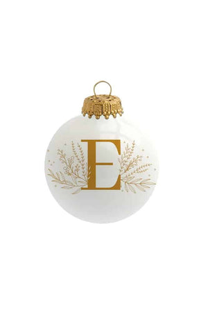 Boule de Noël 'Alphabet' par Sophie Rivière | BAUBELS