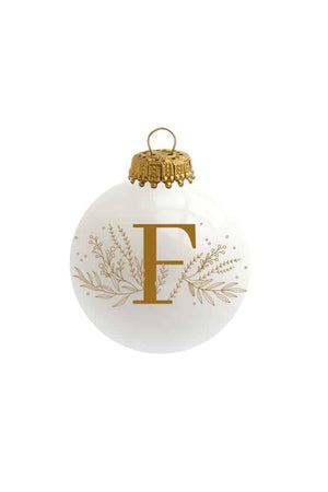 Boule de Noël 'Alphabet' par Sophie Rivière | BAUBELS