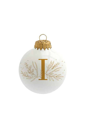 Boule de Noël 'Alphabet' par Sophie Rivière | BAUBELS