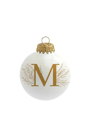 Boule de Noël 'Alphabet' par Sophie Rivière | BAUBELS