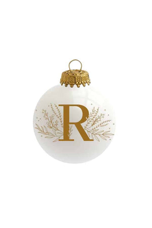 Boule de Noël 'Alphabet' par Sophie Rivière | BAUBELS