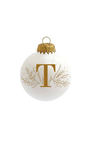 Boule de Noël 'Alphabet' par Sophie Rivière | BAUBELS