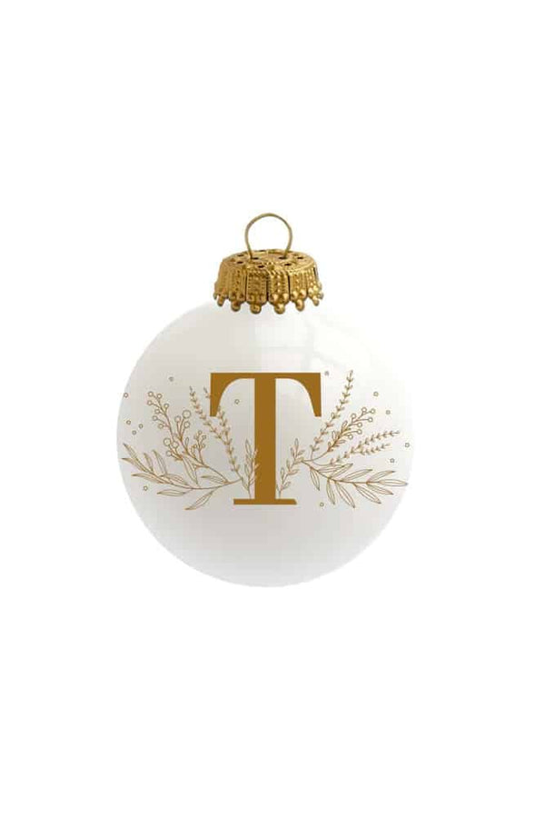 Boule de Noël 'Alphabet' par Sophie Rivière | BAUBELS