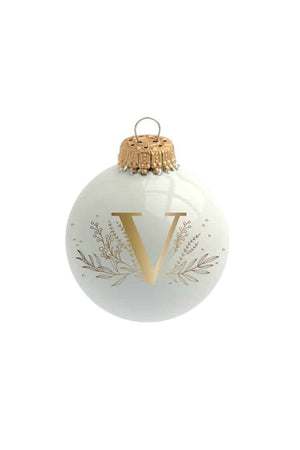 Boule de Noël 'Alphabet' par Sophie Rivière | BAUBELS
