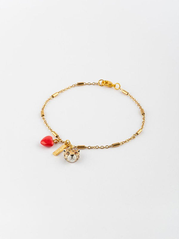 Mini créole à l'unité Coeur Rouge | NACH BIJOUX