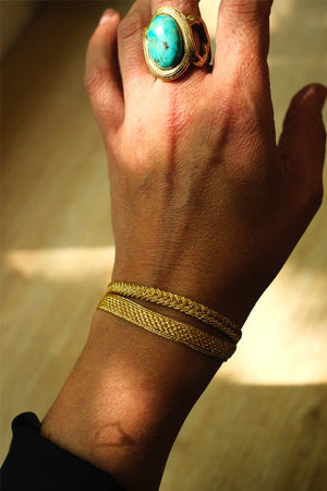 Bracelet duo 'Combo' Eya Gold + Izy Gold | MAAŸAZ