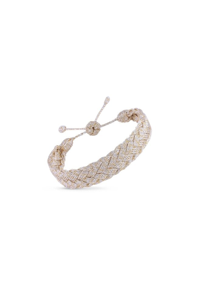 Bracelet simple 'Lira' Gold et Silver | MAAŸAZ