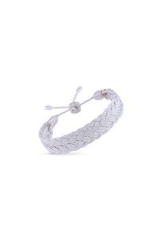 Bracelet simple 'Lira' Silver | MAAŸAZ