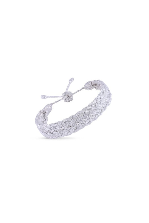 Bracelet simple 'Lira' Silver | MAAŸAZ