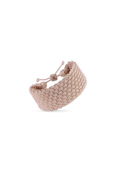 Bracelet simple 'Maxi Diyah' Rose Gold | MAAŸAZ