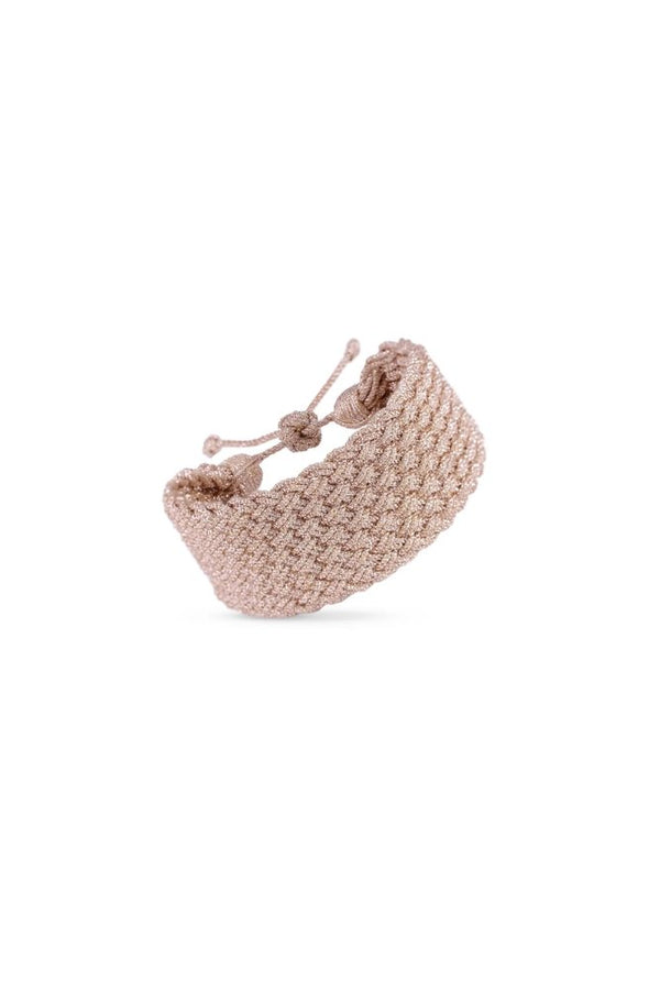 Bracelet simple 'Maxi Diyah' Rose Gold | MAAŸAZ