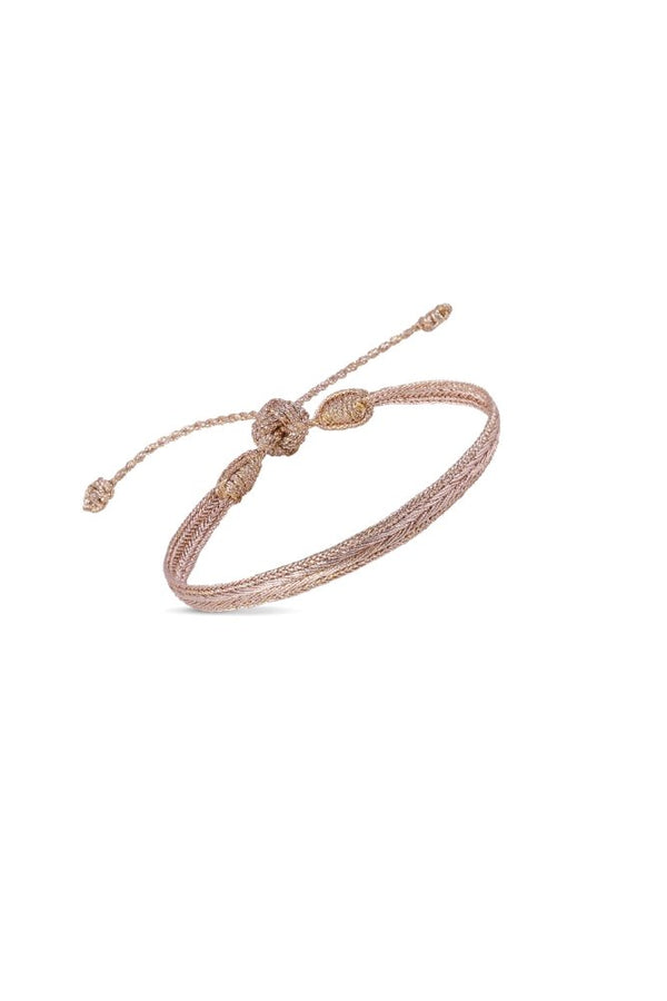 Bracelet simple 'Mini Arrow' Rose Gold | MAAŸAZ