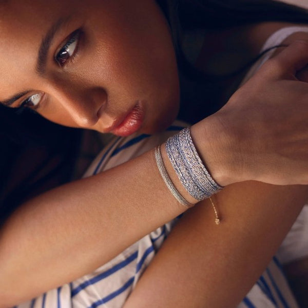 Bracelet simple 'Mini Arrow' Rose Gold | MAAŸAZ