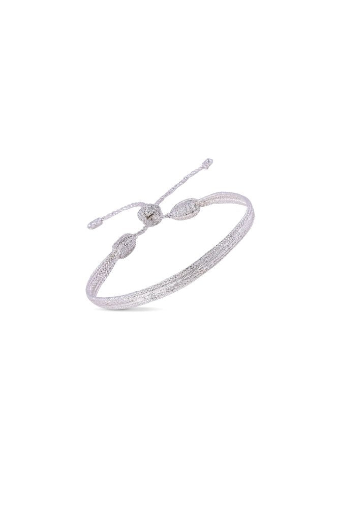 Bracelet simple 'Mini Arrow' Silver | MAAŸAZ