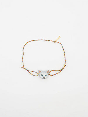 Bracelet 'Charm's' multicolore Chat 'Tabby' | NACH BIJOUX