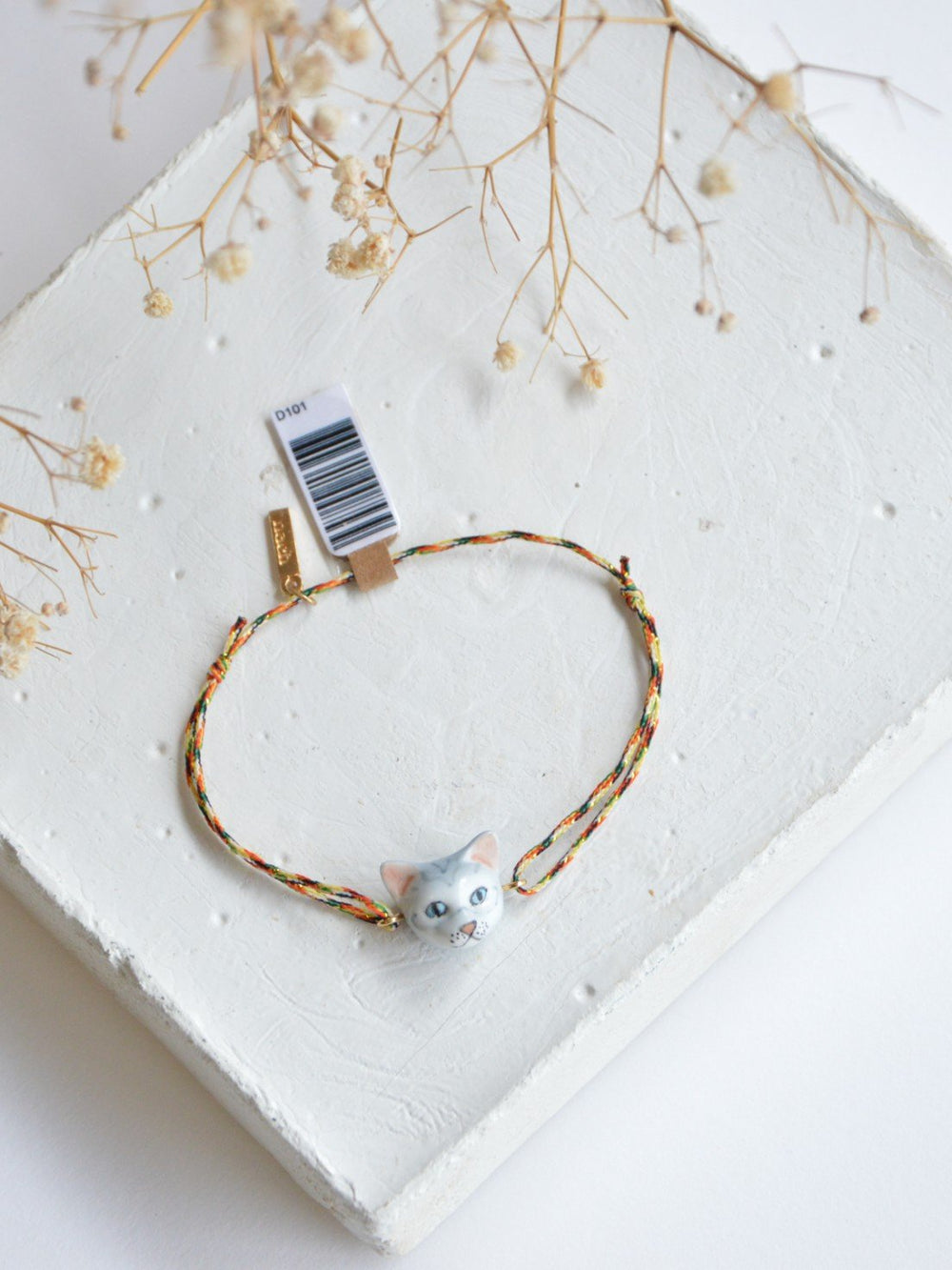 Bracelet 'Charm's' multicolore Chat 'Tabby' | NACH BIJOUX