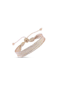 Bracelet simple 'Nerry' Gold & Silver | MAAŸAZ