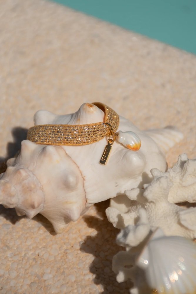 Bracelet 'Twistband' Coquillage Nacré | NACH BIJOUX