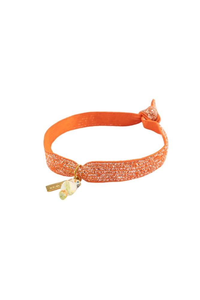 Bracelet 'Twistband' Perruche Blanche | NACH BIJOUX