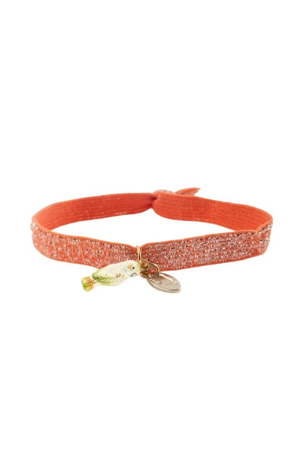 Bracelet 'Twistband' Perruche Blanche | NACH BIJOUX