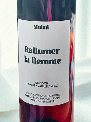 Brume d'ambiance 'Rallumer la flemme' | MUISTI