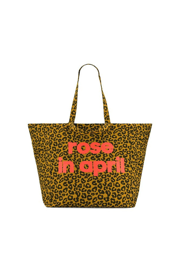 Sac cabas 'Elisa' Graou Caramel spécial Birthday | ROSE IN APRIL