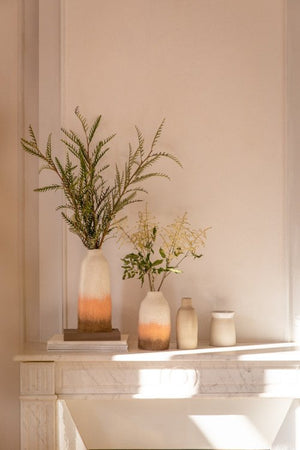Cache-vase cloche M fusion en laine feutrée | MUSKHANE