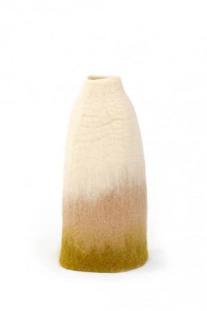 Cache-vase cloche M fusion en laine feutrée | MUSKHANE
