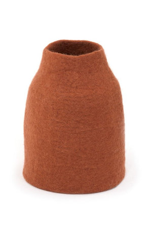Cache-vase 'Pottery' en laine feutrée | MUSKHANE