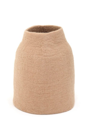 Cache-vase 'Pottery' en laine feutrée | MUSKHANE