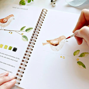 Cahier d'aquarelle 'Animals' | EMILY LEX STUDIO