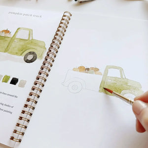 Cahier d'aquarelle 'Autumn' | EMILY LEX STUDIO