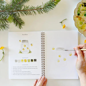 Cahier d'aquarelle 'Camping' | EMILY LEX STUDIO