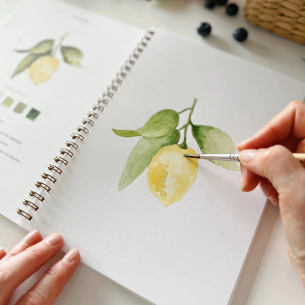 Cahier d'aquarelle 'Fruit' | EMILY LEX STUDIO