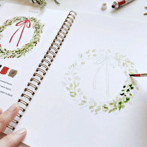 Cahier d'aquarelle 'Christmas' | EMILY LEX STUDIO