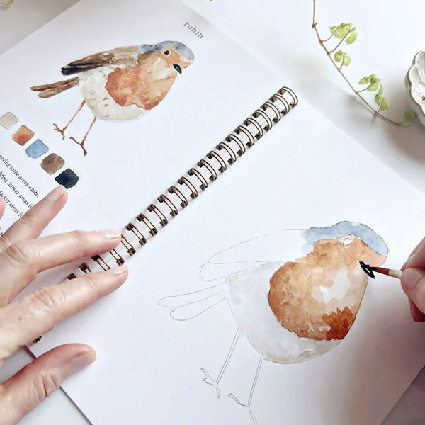 Cahier d'aquarelle 'Birds' | EMILY LEX STUDIO