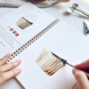 Cahier d'aquarelle 'Baking' | EMILY LEX STUDIO