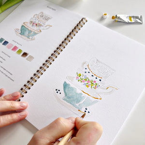 Cahier d'aquarelle 'Spring' | EMILY LEX STUDIO