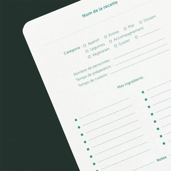 Cahier de recettes 'Herboriste' Lilas | LES ÉDITIONS DU PAON