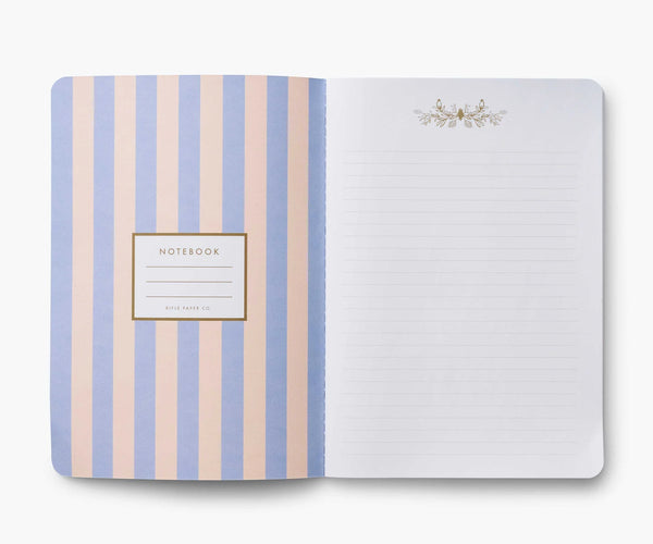Cahier 'Hydrangea' Bleu | RIFLE PAPER CO