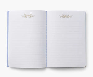 Cahier 'Hydrangea' Bleu | RIFLE PAPER CO