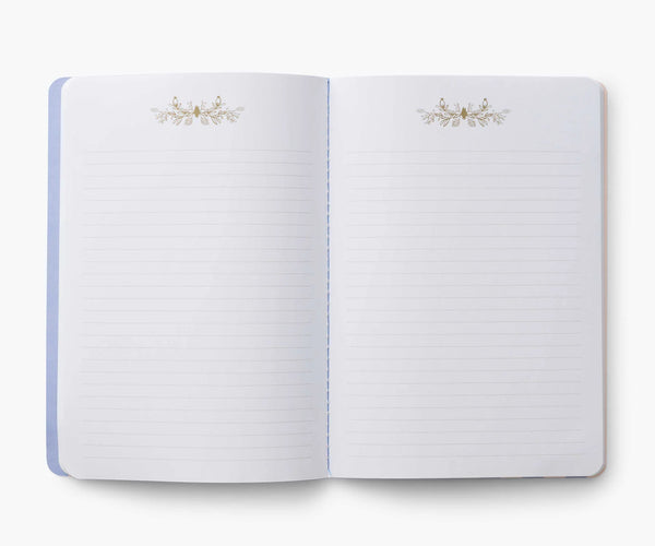Cahier 'Hydrangea' Bleu | RIFLE PAPER CO