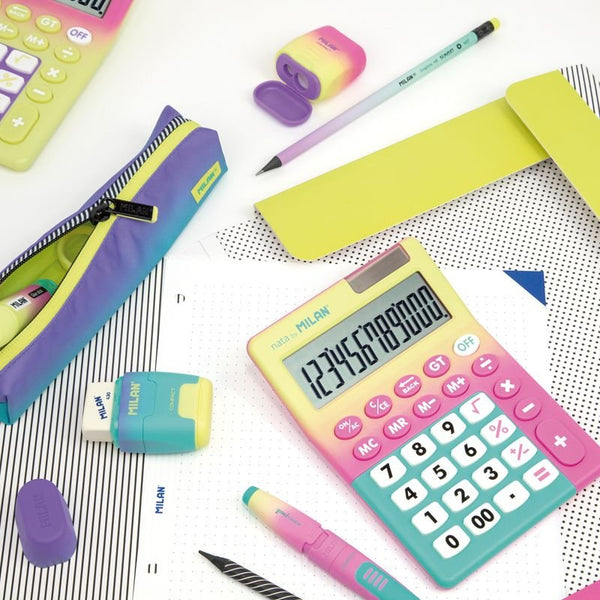 Calculatrice 12 chiffres 'Sunset' | MILAN