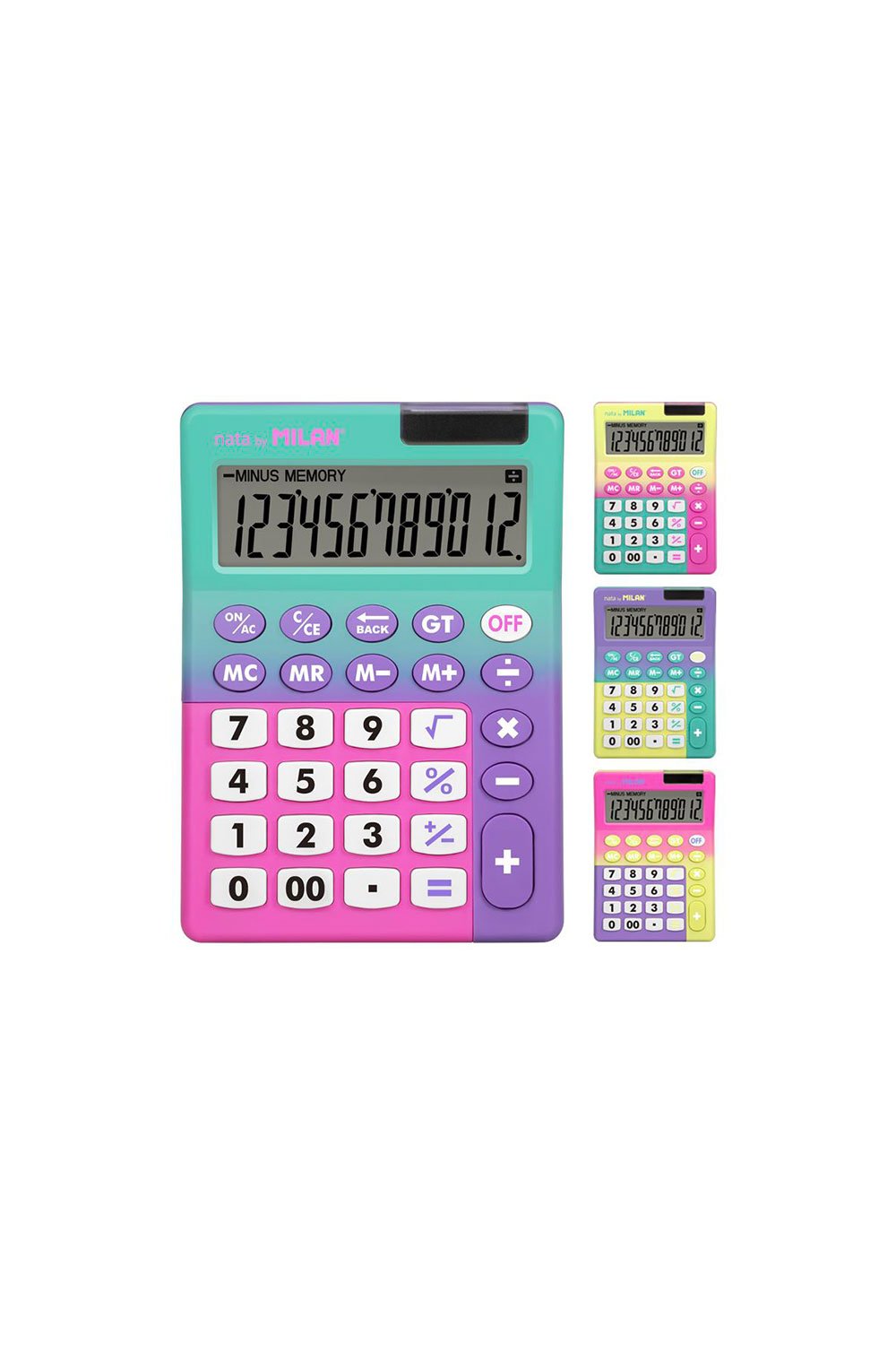 Calculatrice 12 chiffres 'Sunset' | MILAN